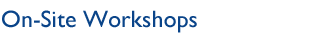 Product Workshops